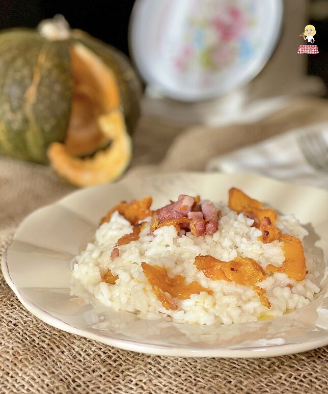 Risotto cremoso alla zucca