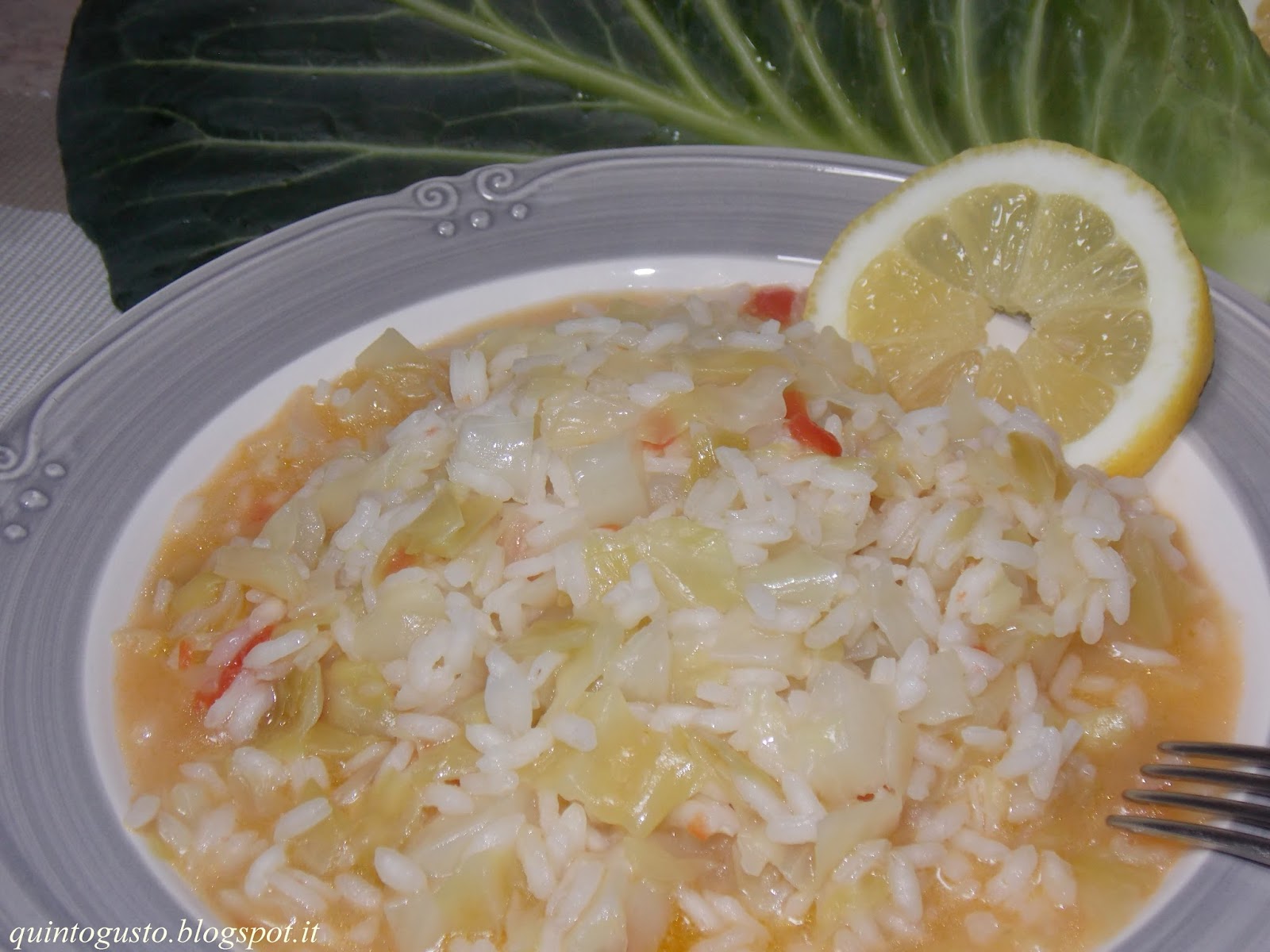 Risotto di cavolo crauto