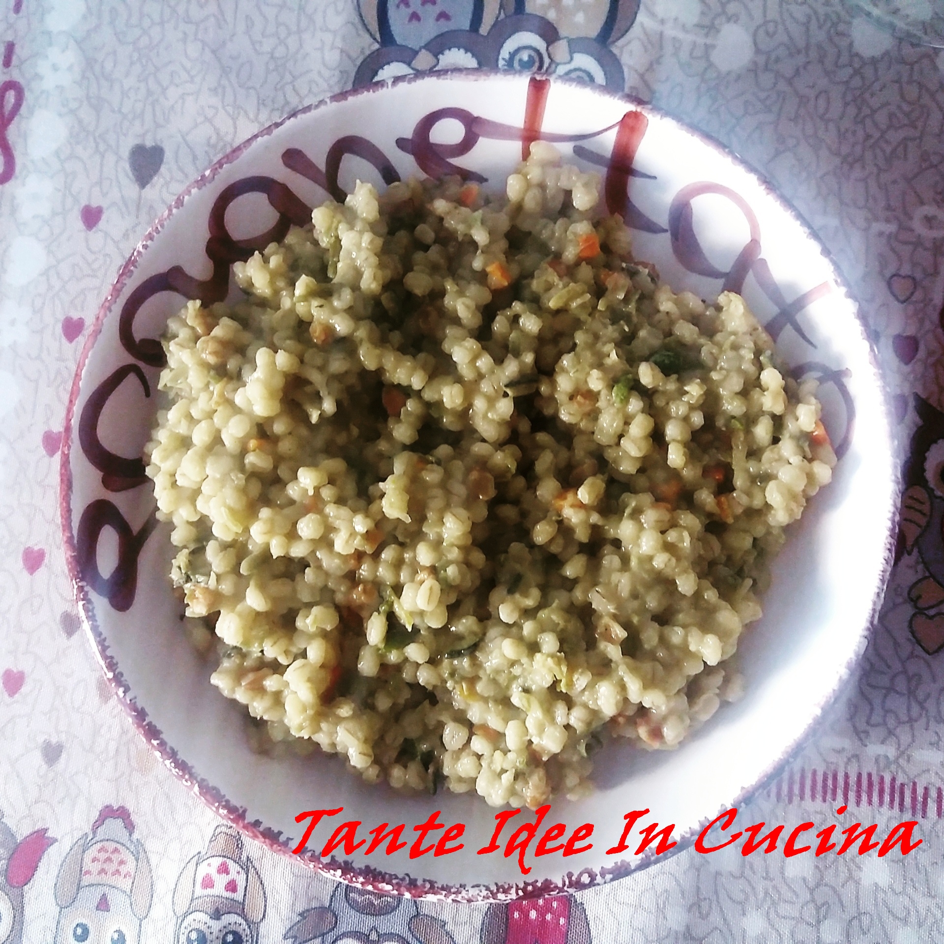 Risotto di grano saraceno con verdure