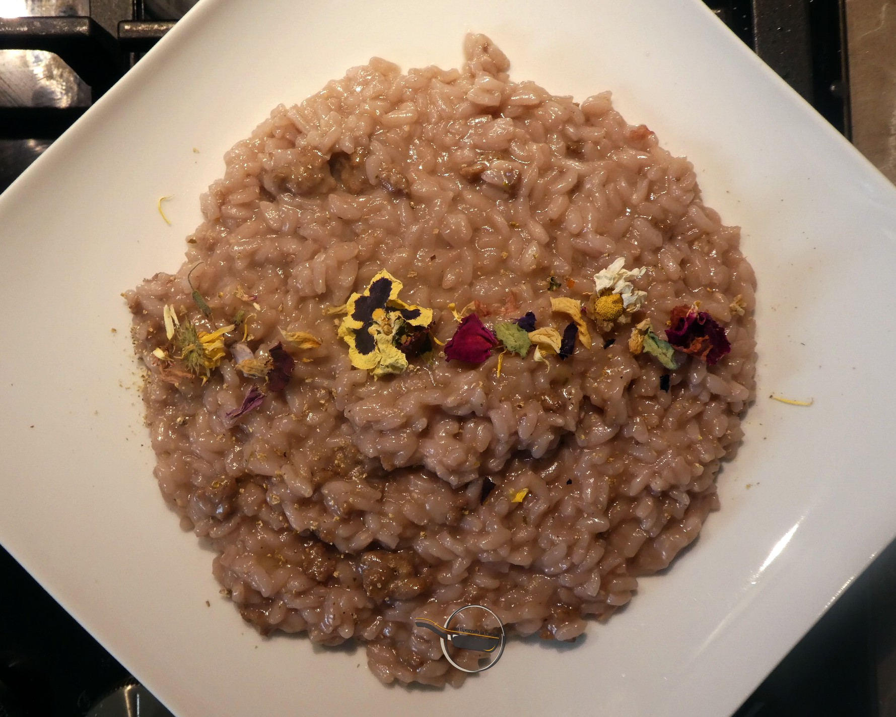 Risotto e salsiccia