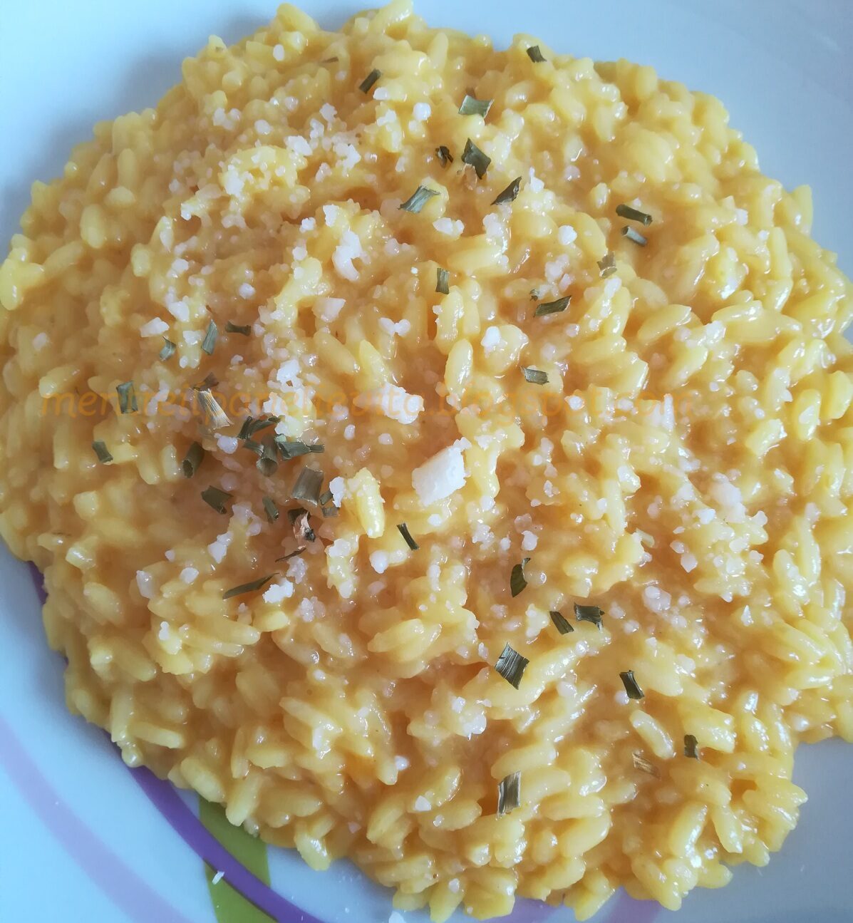 Risotto fontina e curcuma