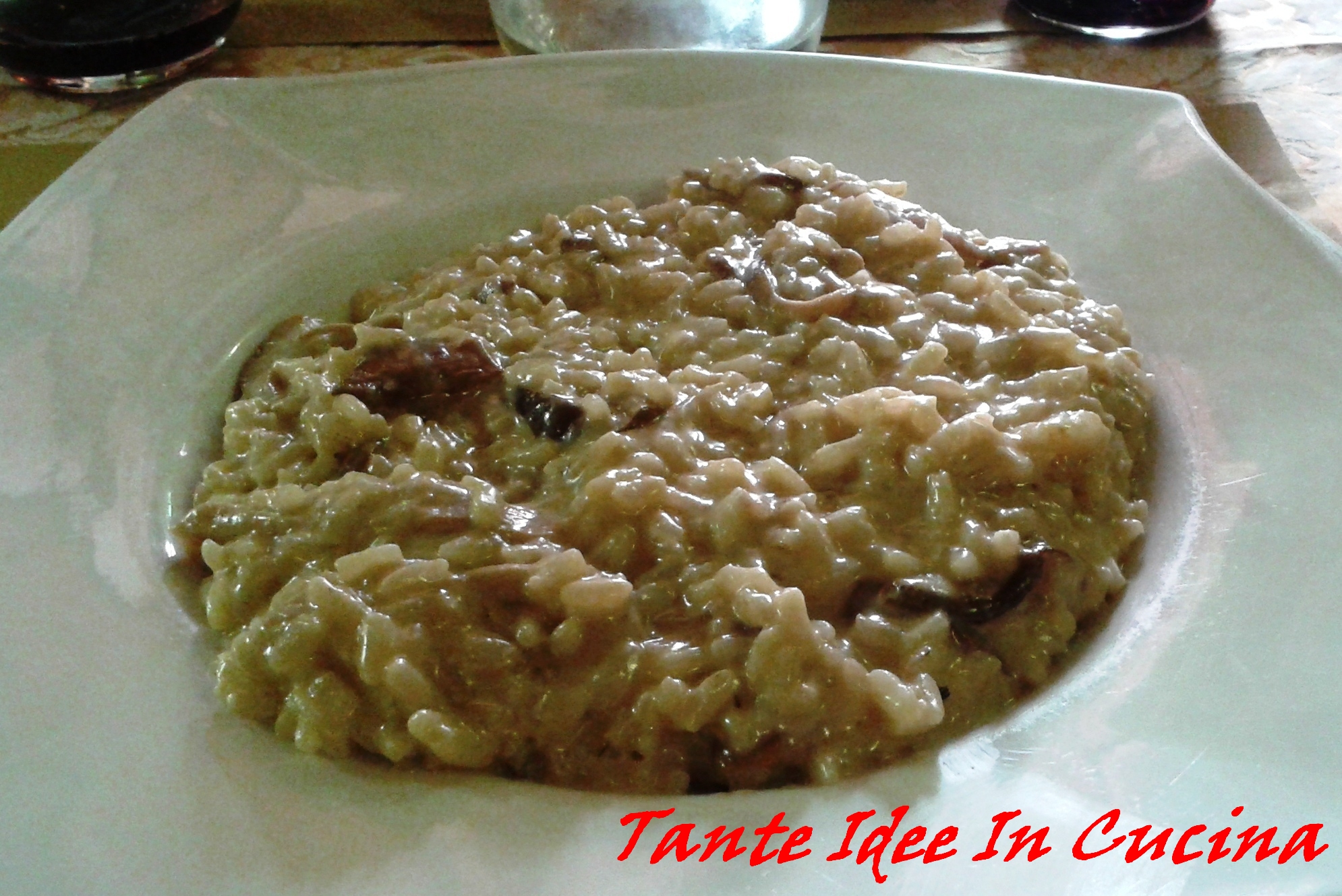 Risotto funghi & taleggio