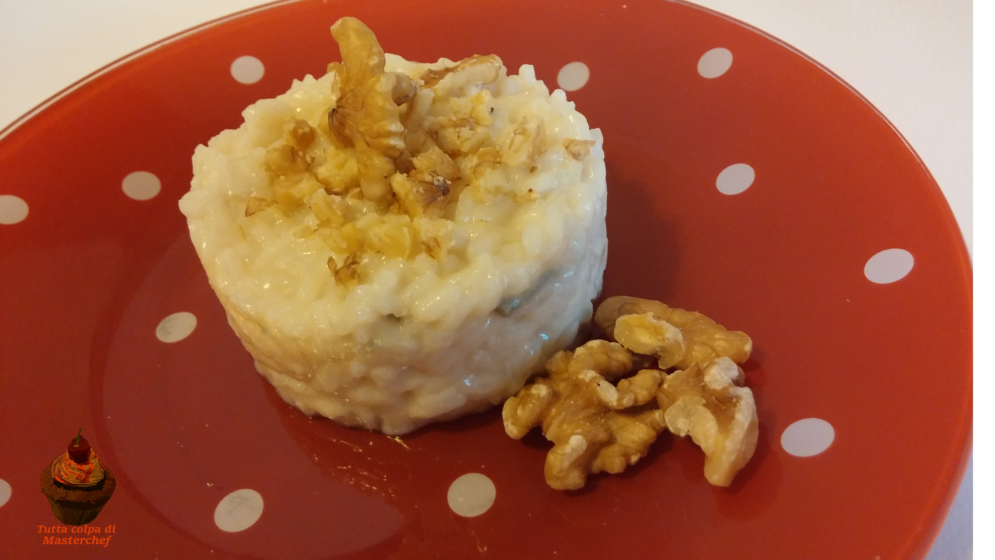 Risotto gorgonzola e noci