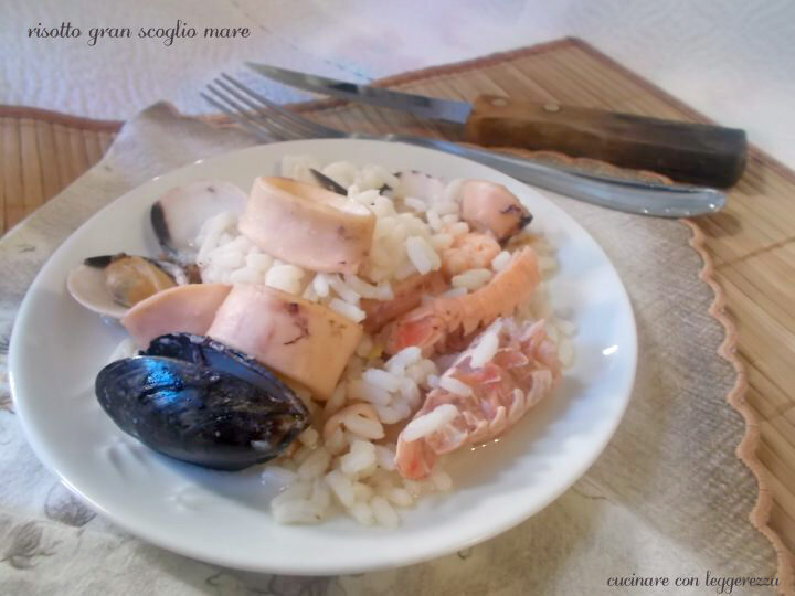 Risotto gran scoglio mare