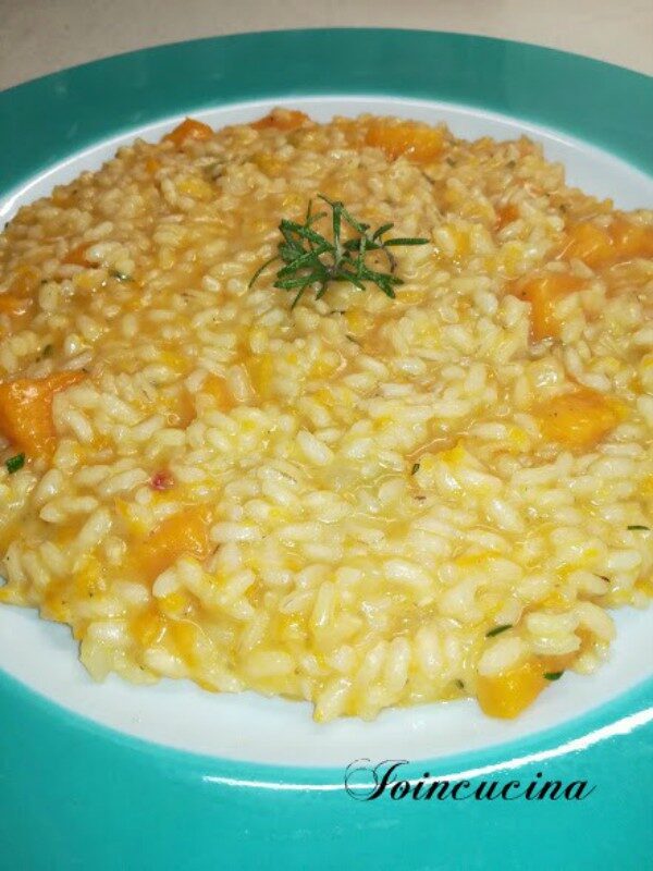 Risotto integrale alla zucca