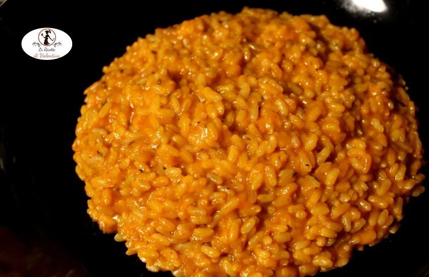 Risotto integrale speziato alla zucca di piozzo in pentola a pressione elettrica