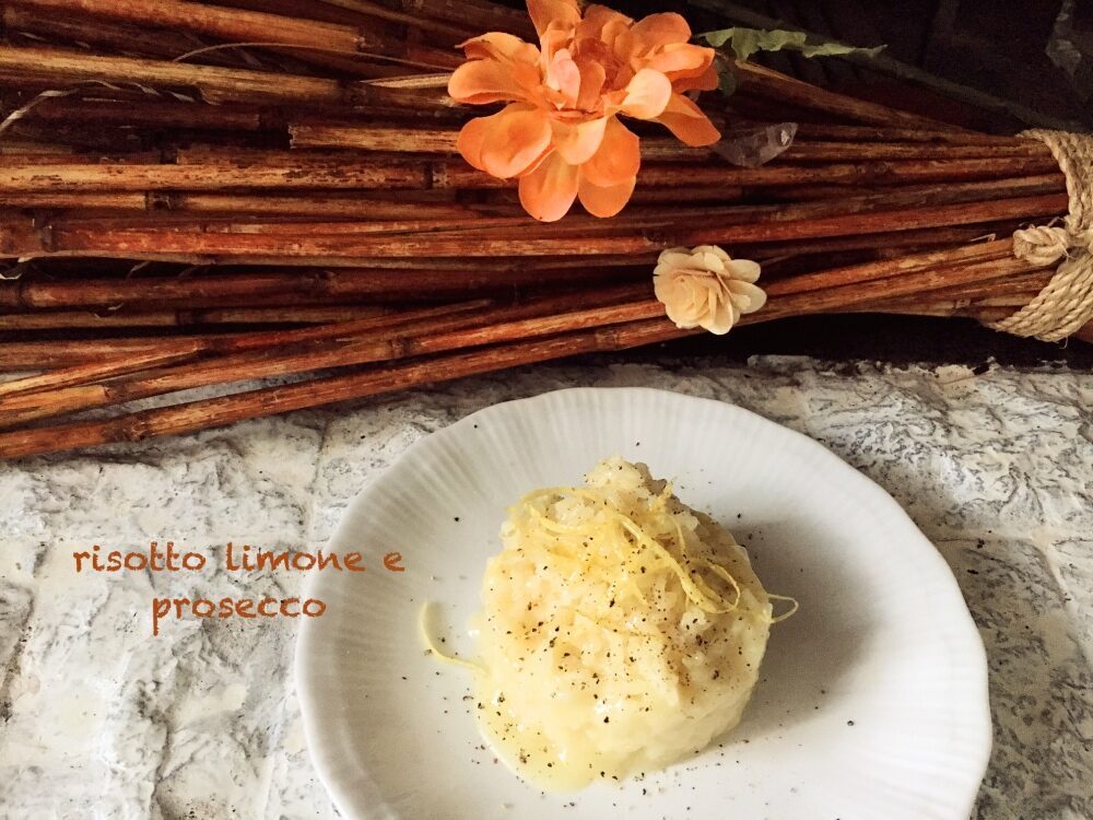 Risotto limone e prosecco
