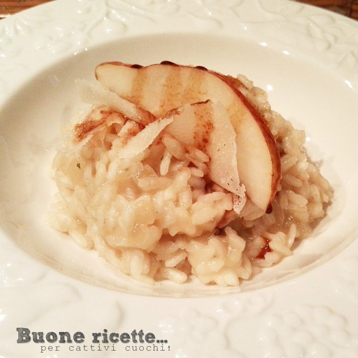 Risotto pere e raspadura