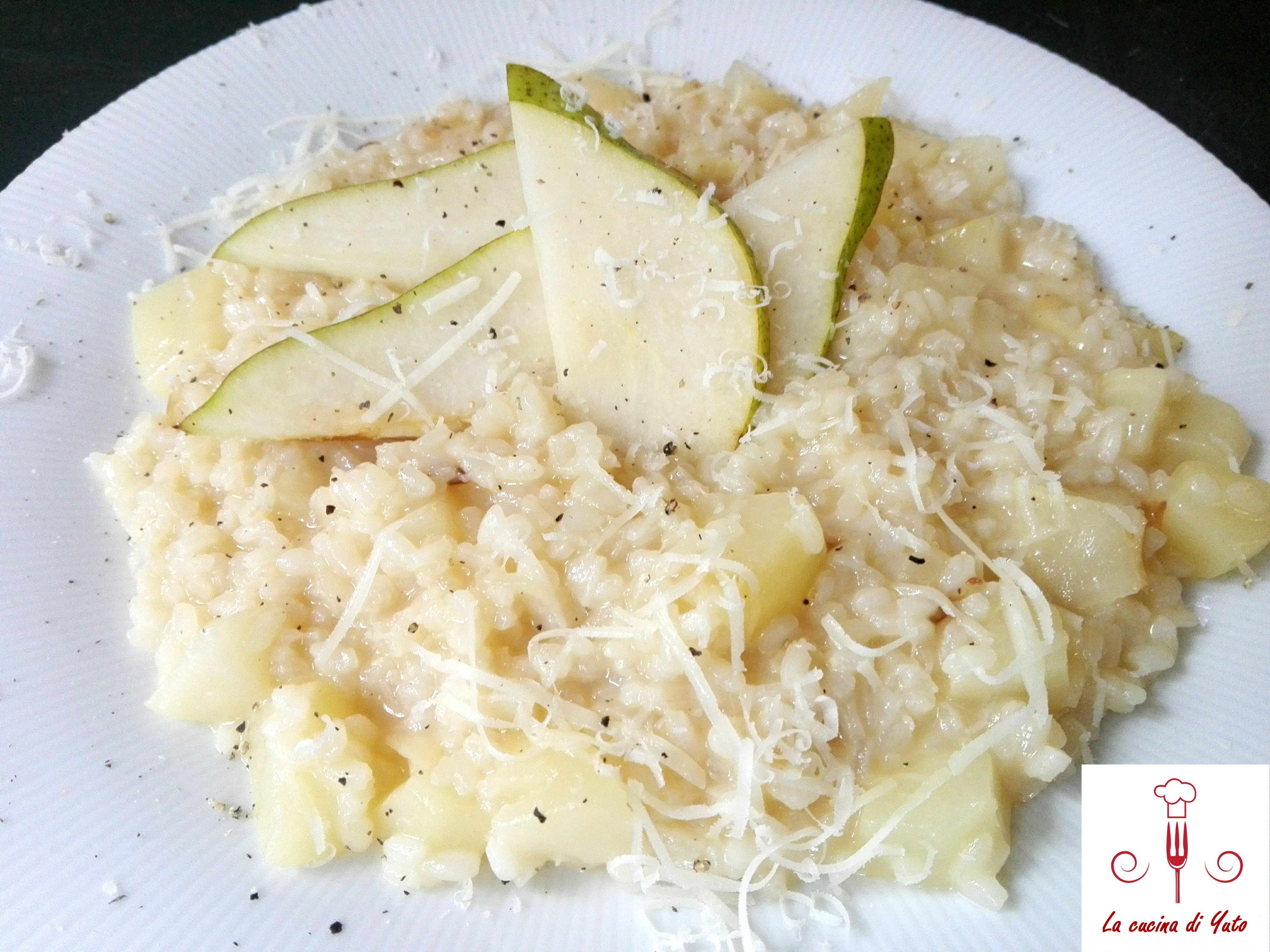 Risotto pere e taleggio