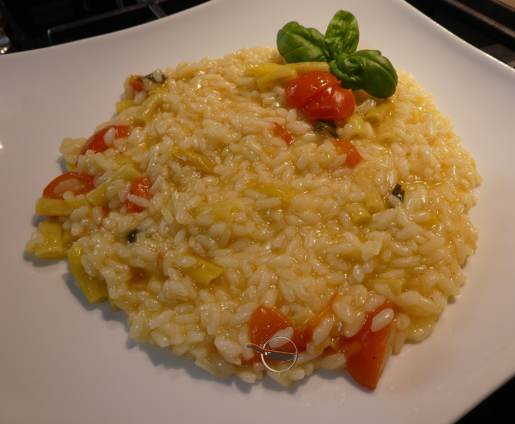 Risotto pomodori ciliegini e fagiolini bianchi…