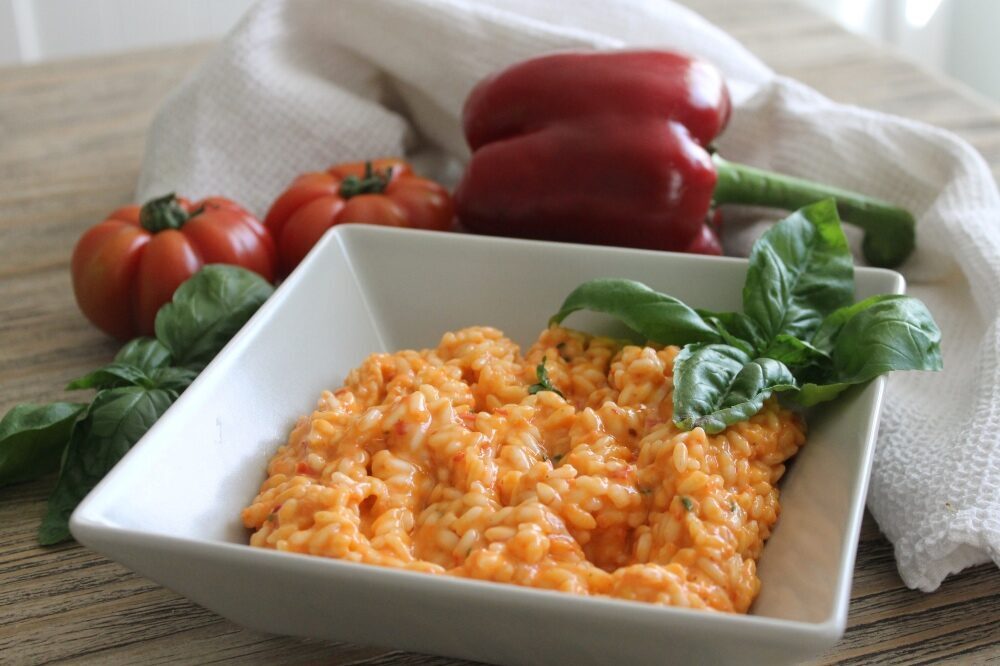 Risotto pomodoro e peperoni