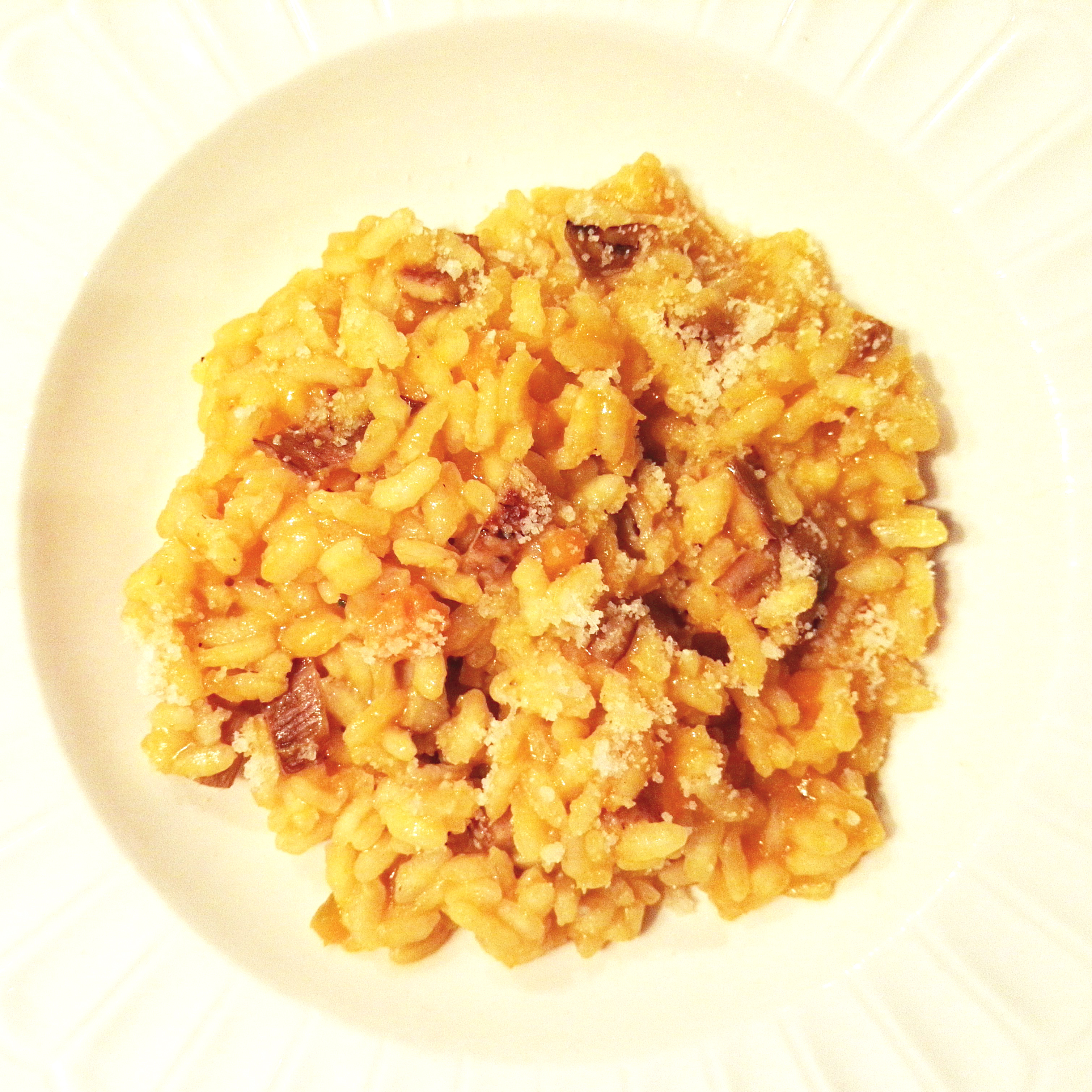 Risotto porcini e zucca