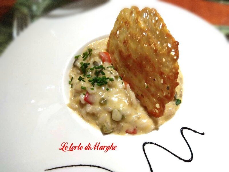 Risotto primavera con verdure di stagione