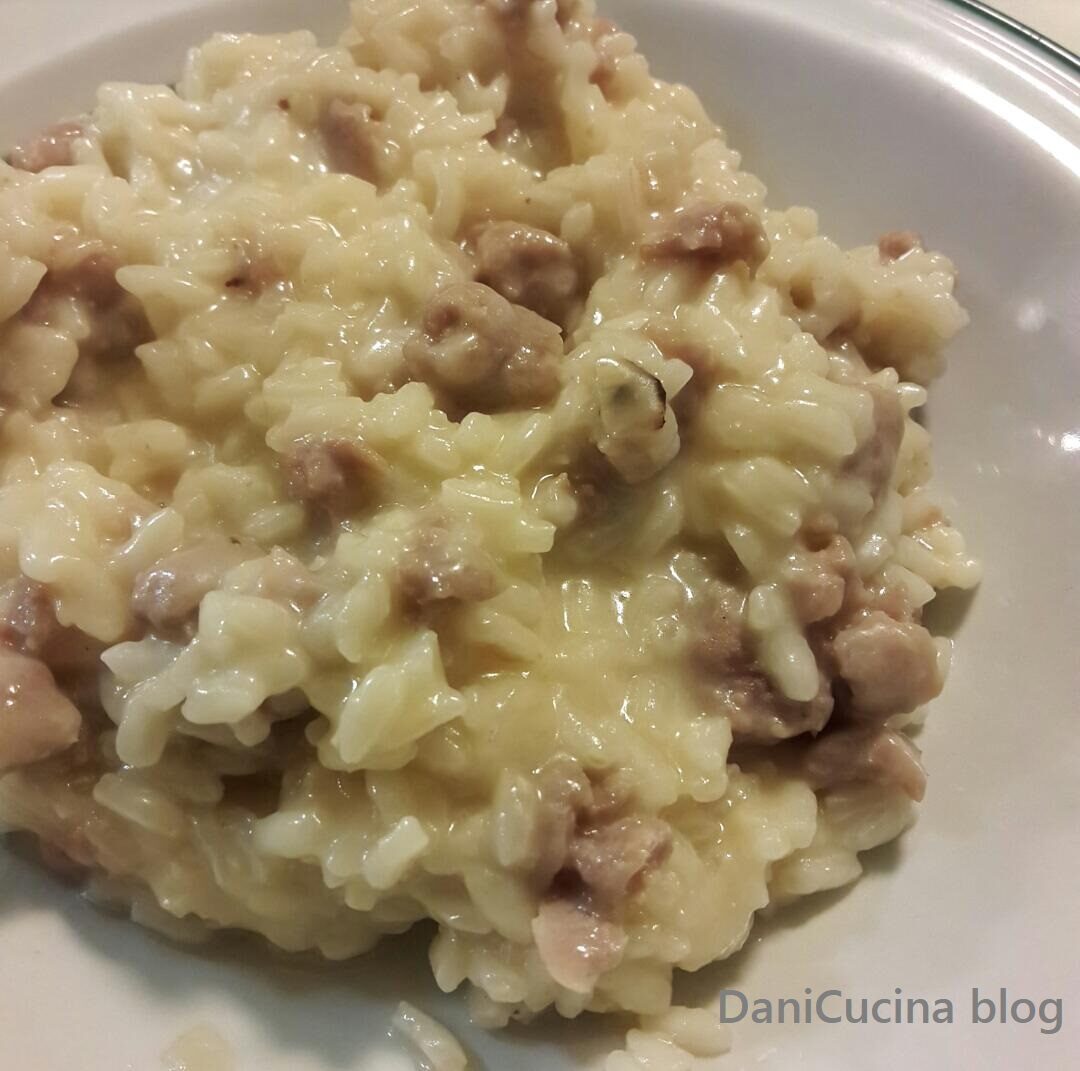 Risotto salsiccia e taleggio – gustoso e cremoso