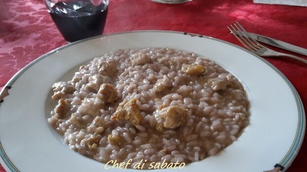 Risotto salsiccia e taleggio