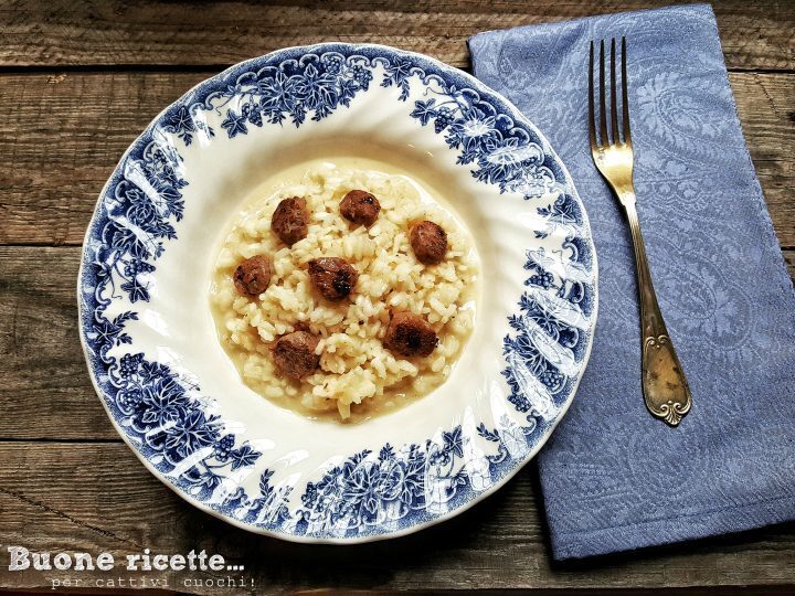 Risotto salsiccia e taleggio