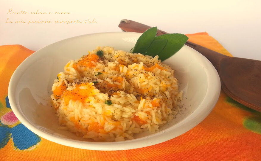 Risotto salvia e zucca