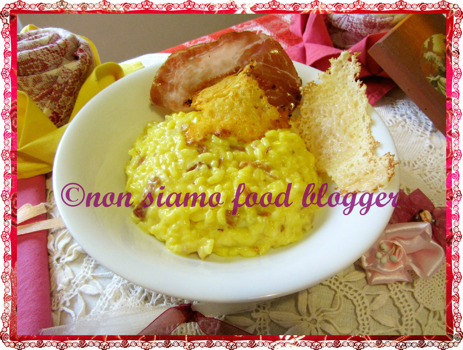 Risotto speck e brie