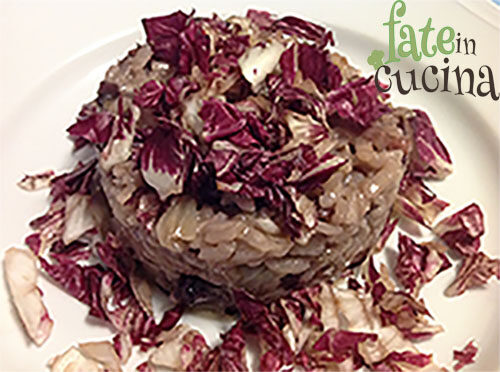 Risotto speck e radicchio