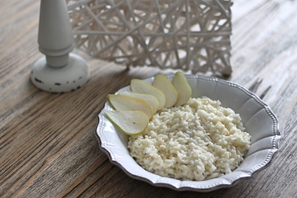 Risotto taleggio e pere