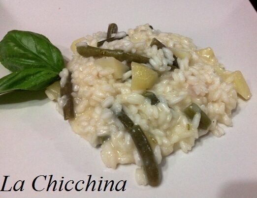 Risotto tra orto e montagna