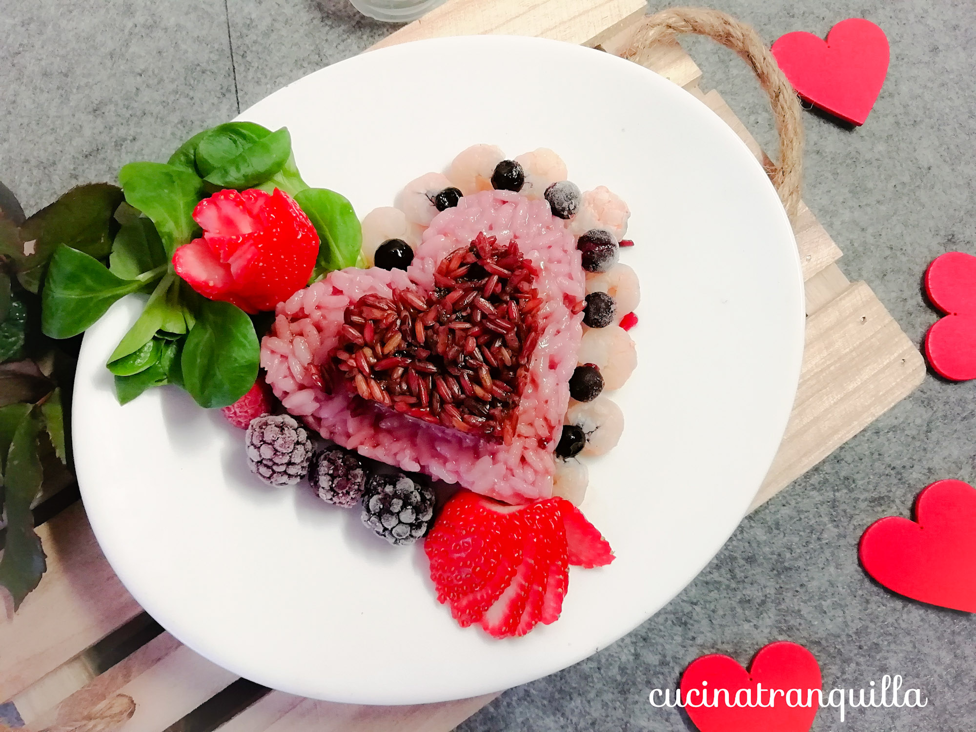 Risotto valentino