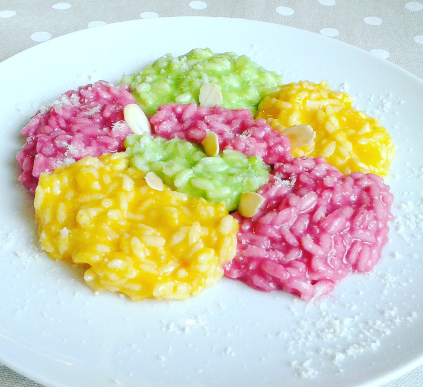 Risotto variegato allo stracchino