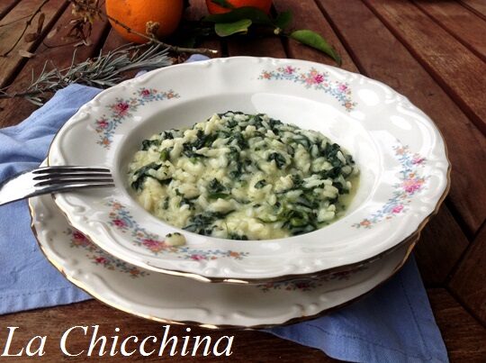 Risotto verde cremoso