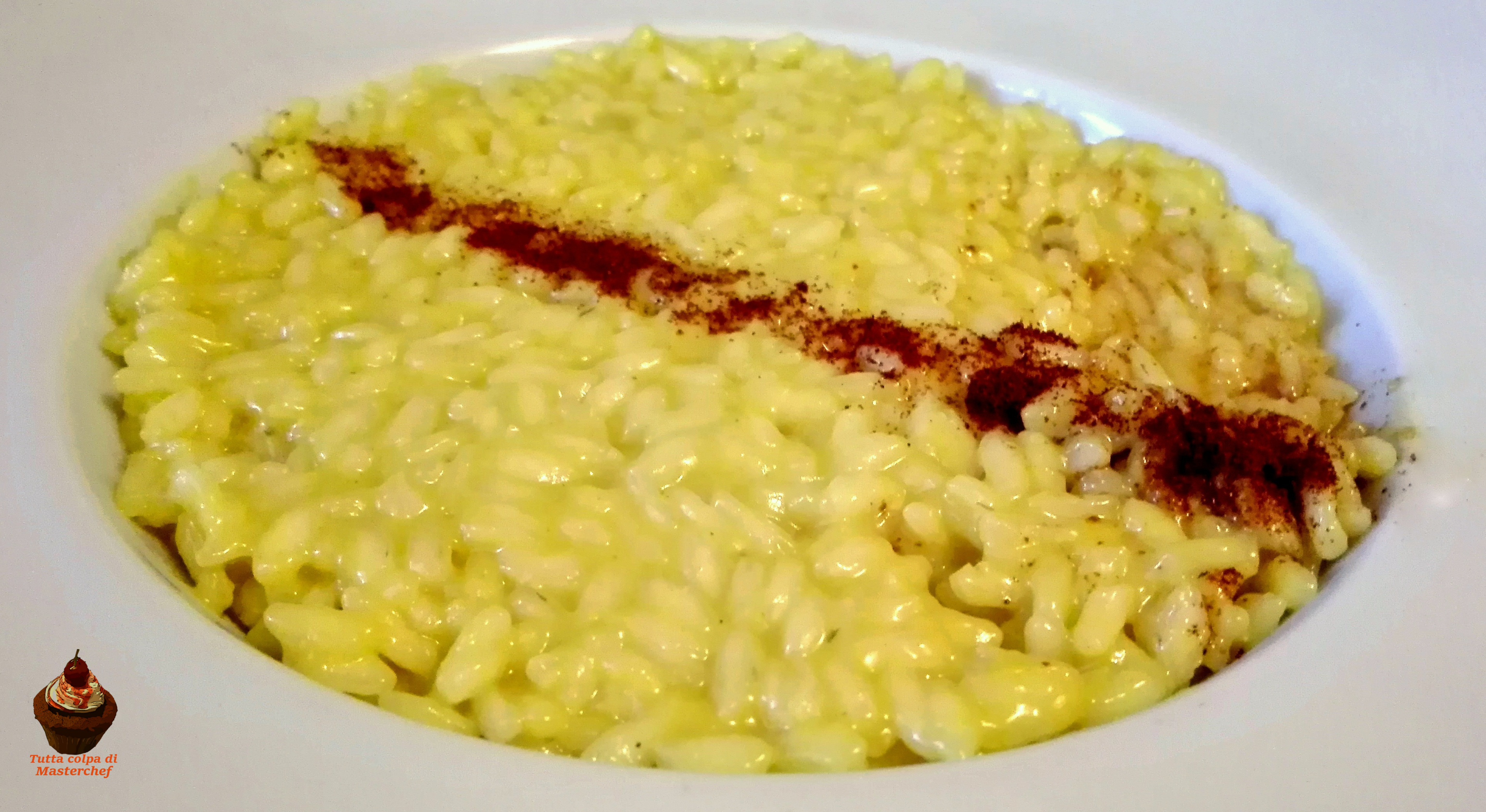 Risotto zafferano e paprika