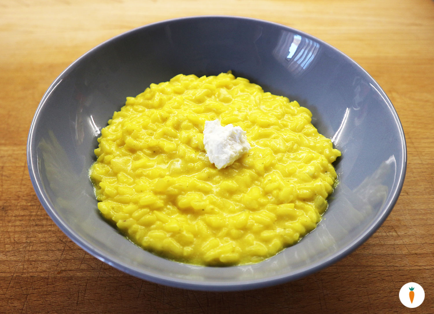 Risotto zafferano e ricotta