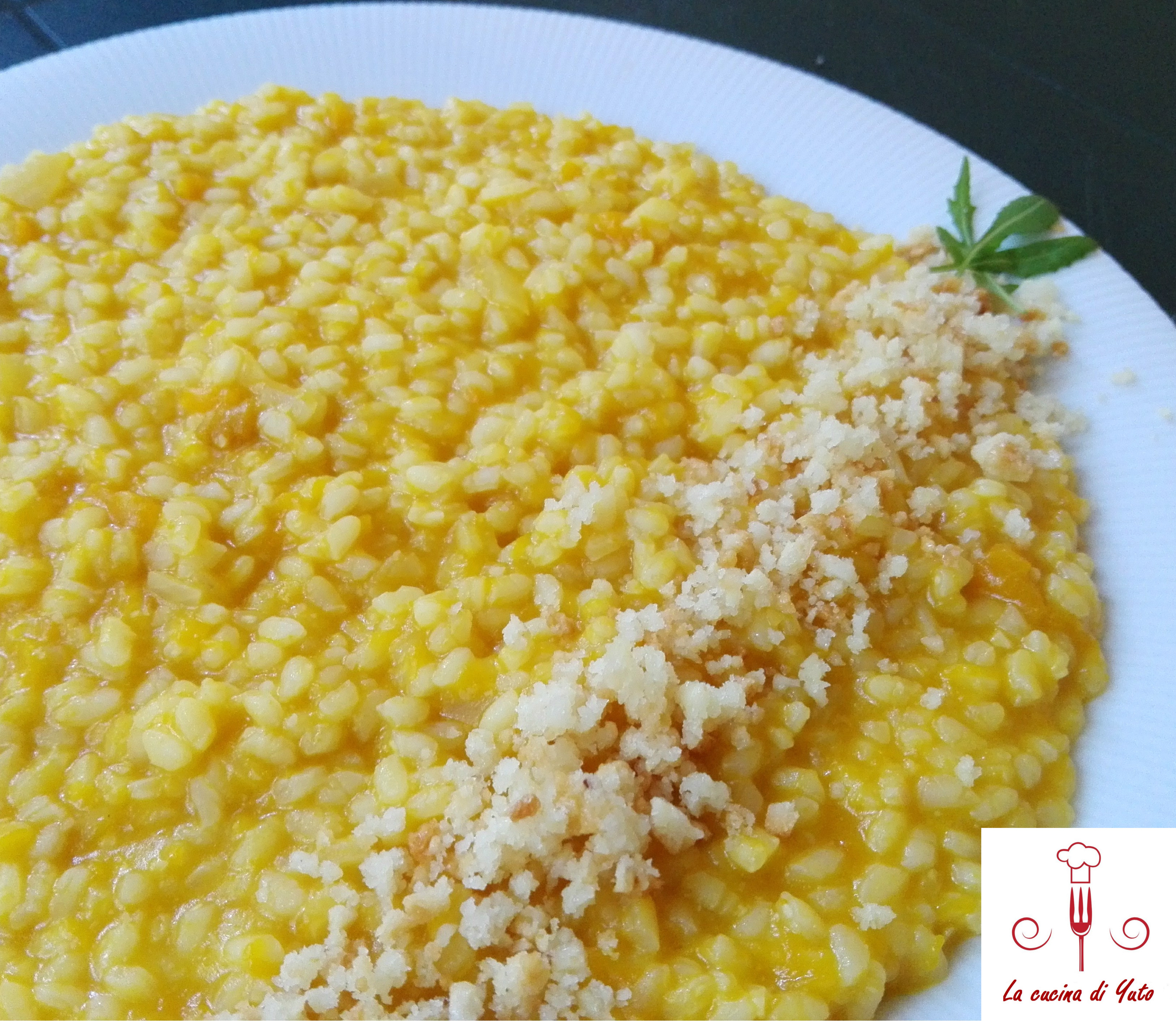 Risotto zucca e amaretti
