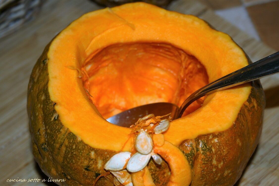 Risotto zucca e chiodini