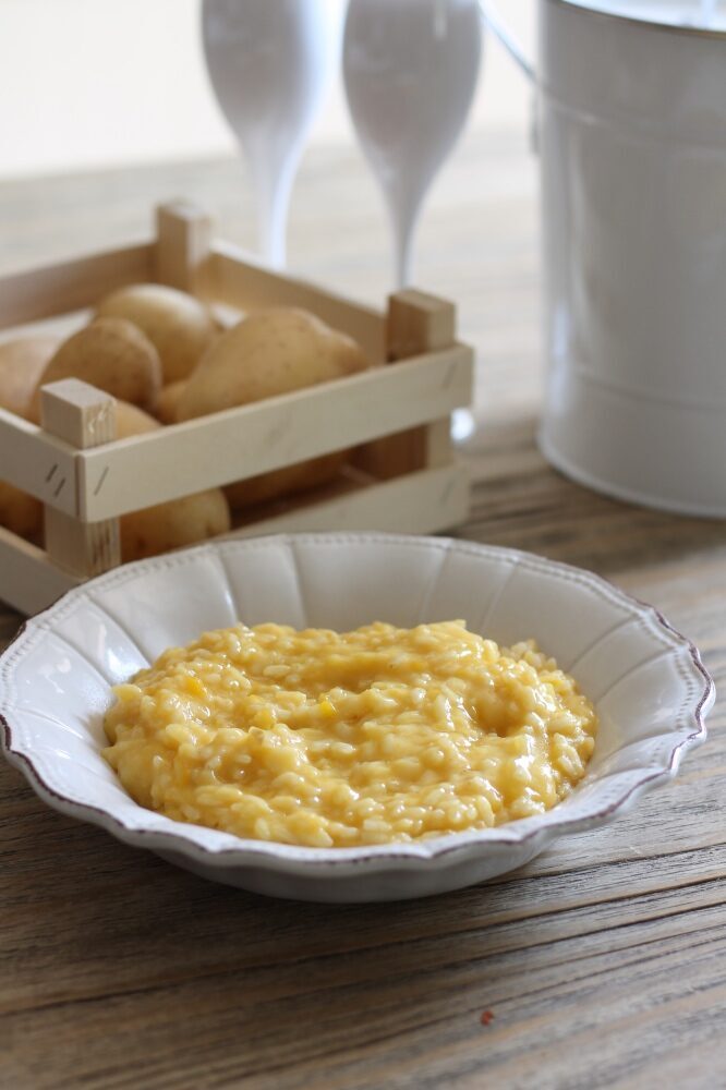 Risotto zucca e patate
