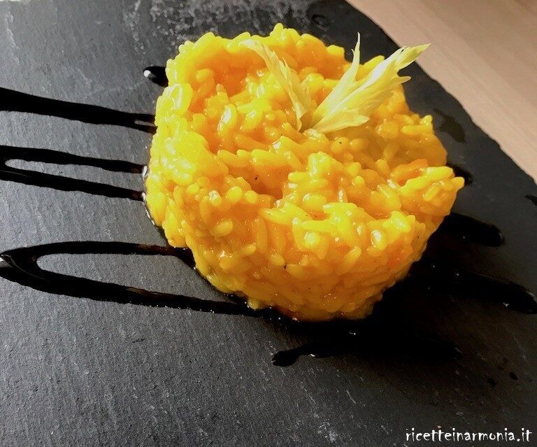 Risotto zucca e zafferano