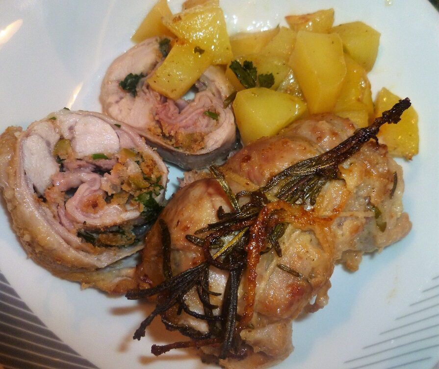 Rolatine di coniglio