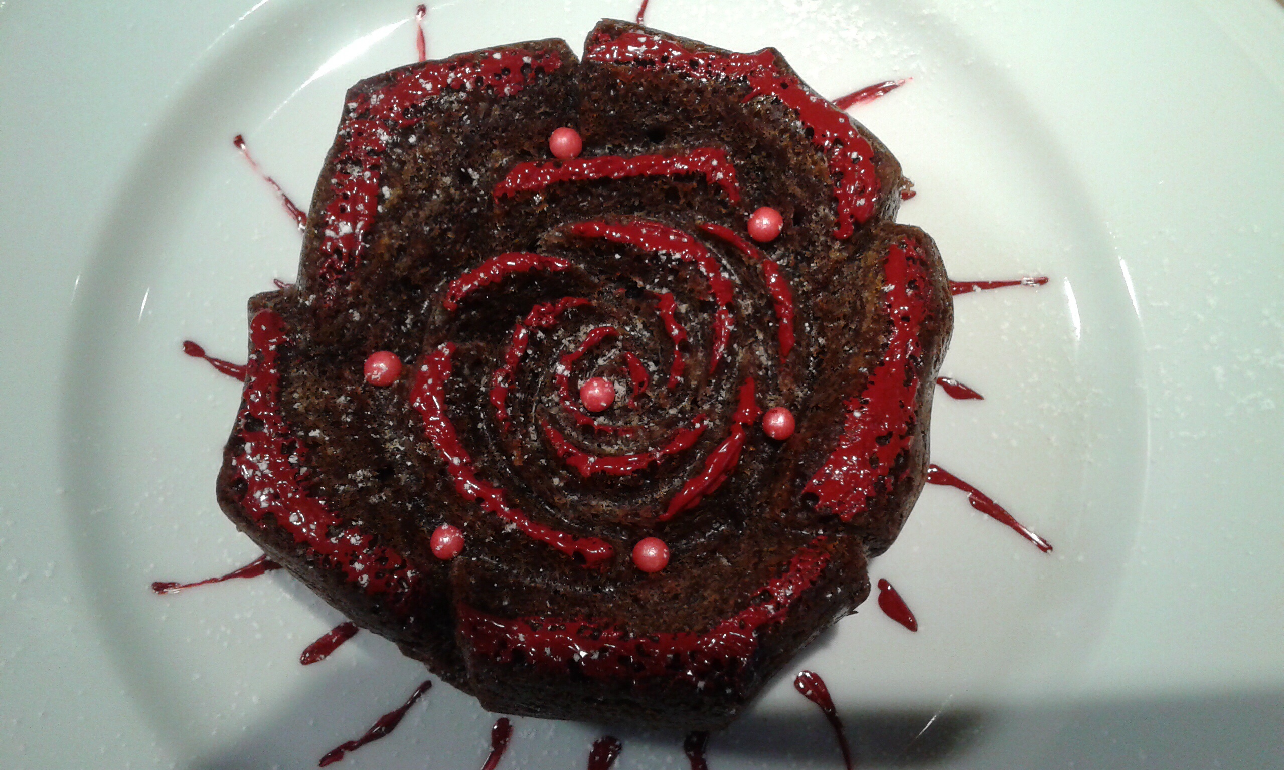 Rosa cioccolatosa