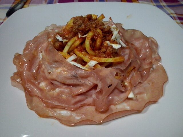 Rosa di mortaccia e troccoli