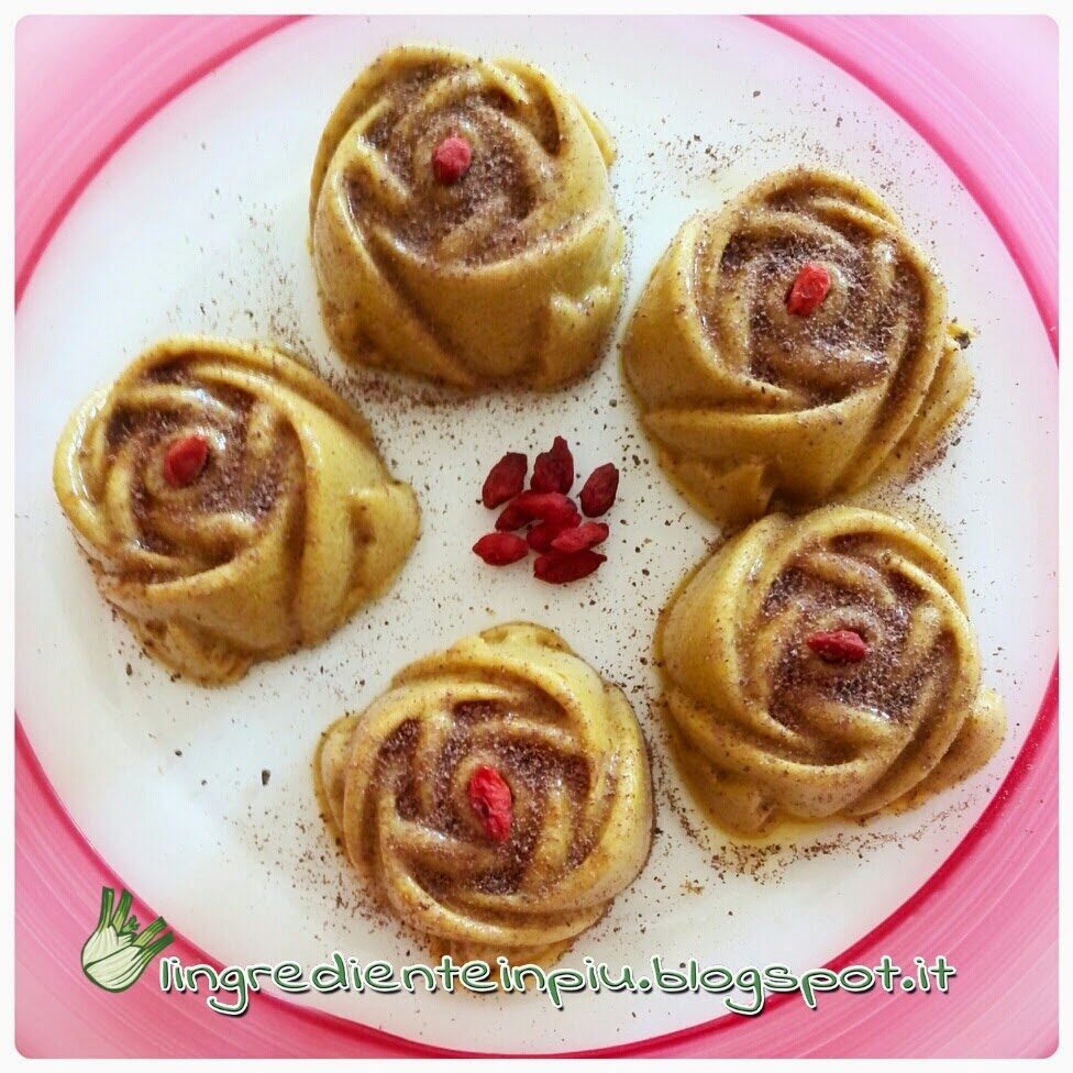 Rosebud: budino caramellato al limone e zenzero