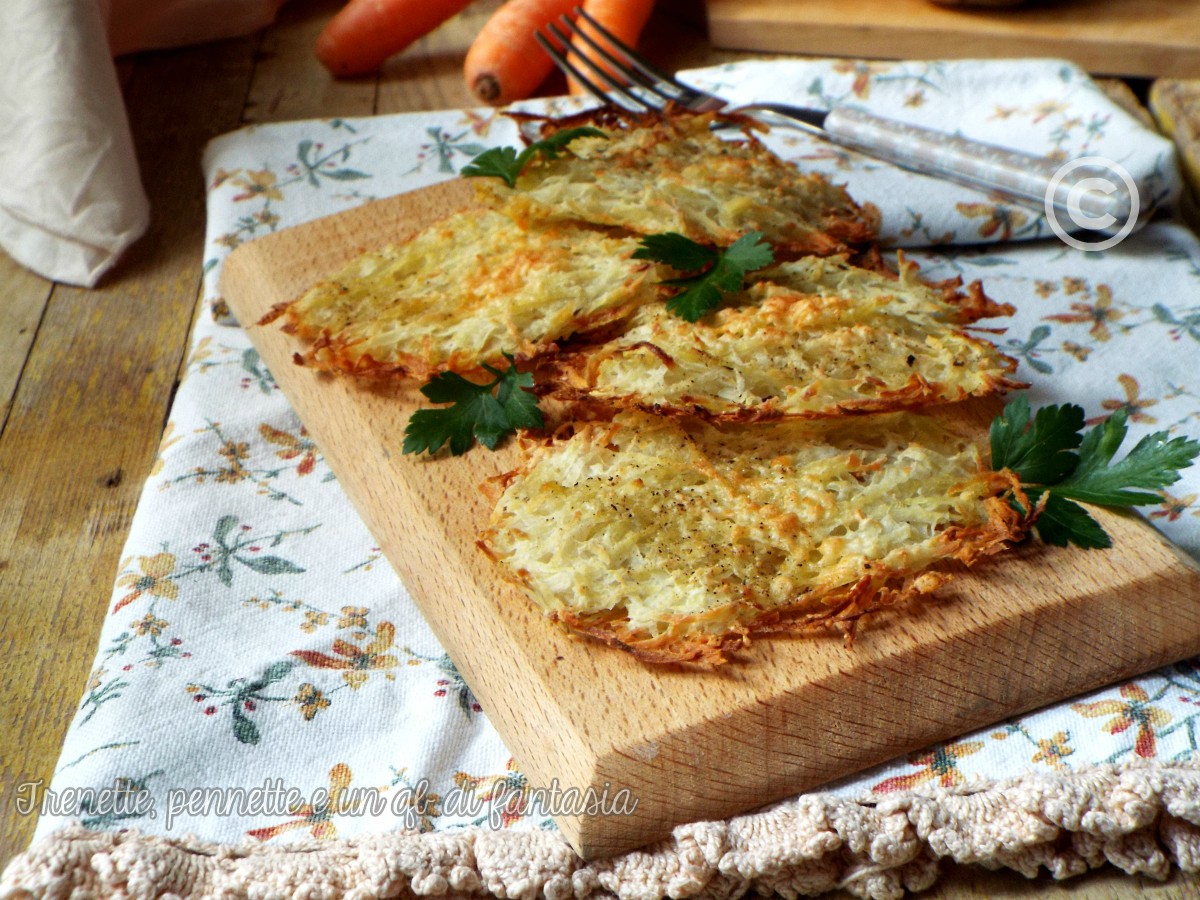 Rosti di patate-ricetta facile