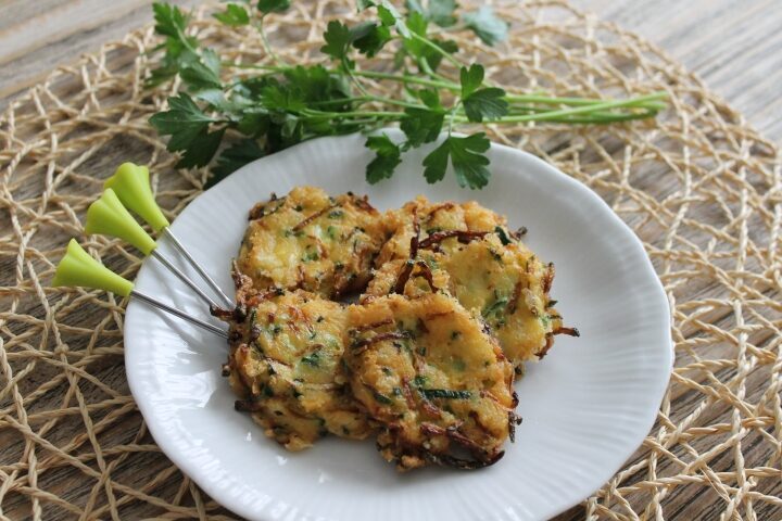Rösti di zucchine e asiago