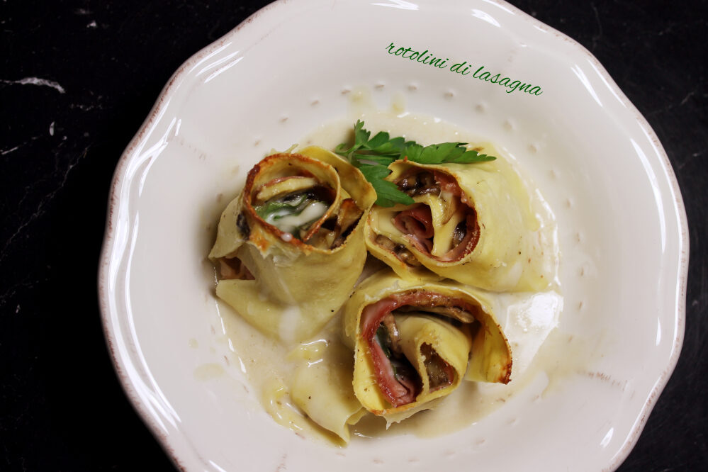 Rotolini di lasagna