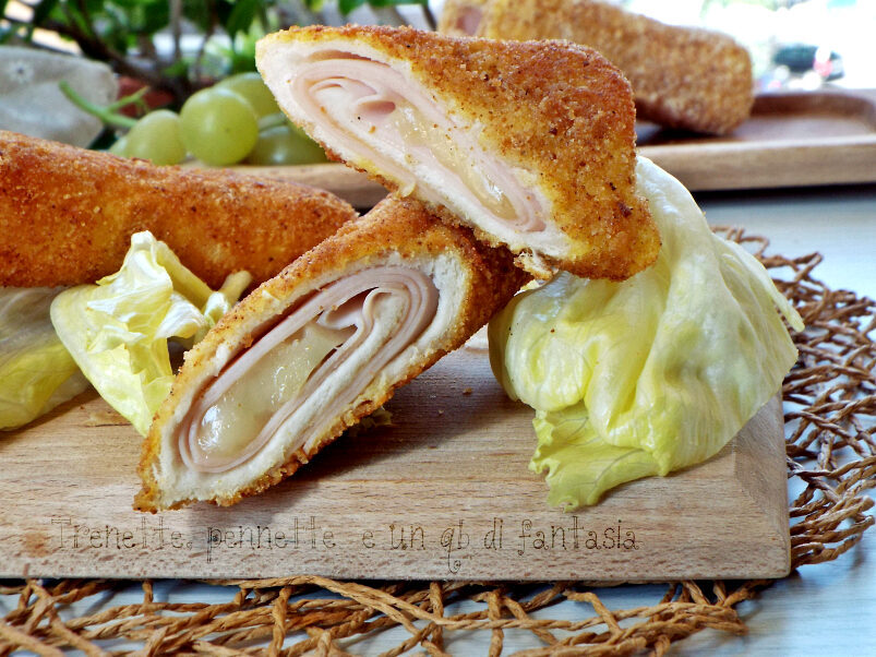 Rotolini di pancarrè con tacchino e asiago