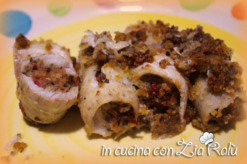 Rotolini di pesce ripieni saporiti e delicati