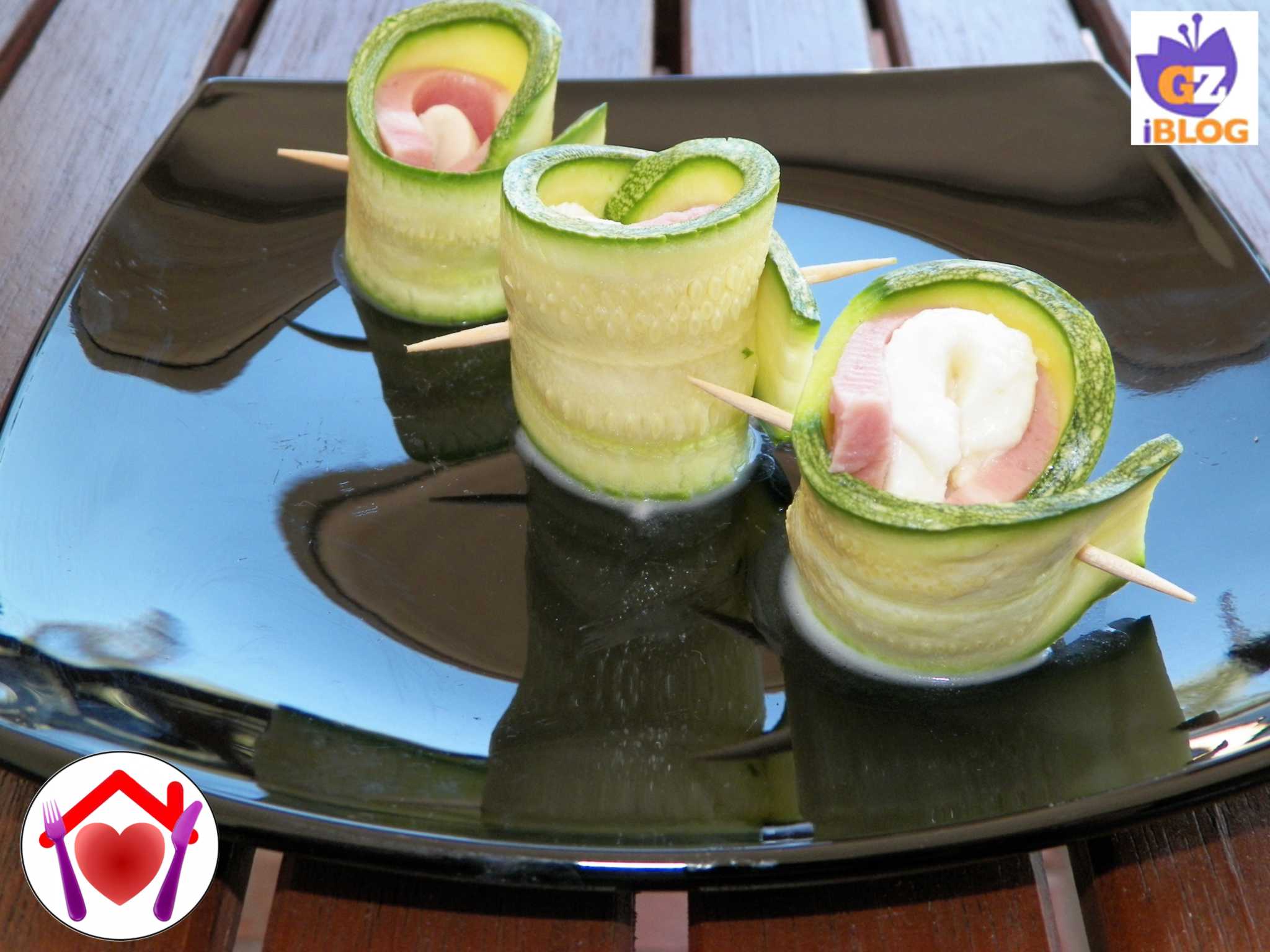 Rotolini di zucchine