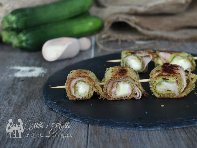 Rotolini di zucchine