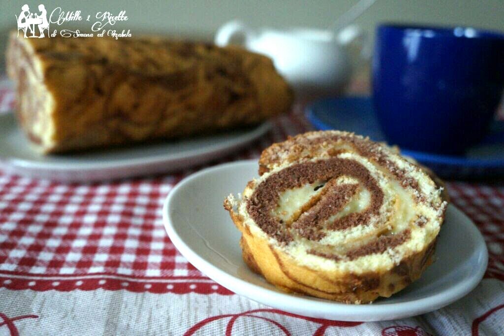 Rotolo alla crema allo yogurt -dolce perfetto per la merenda o colazione