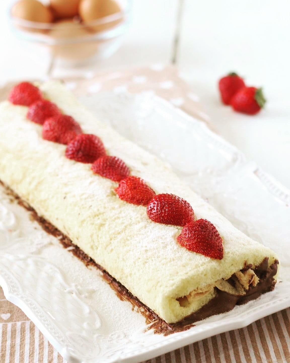 Rotolo alla crema novi