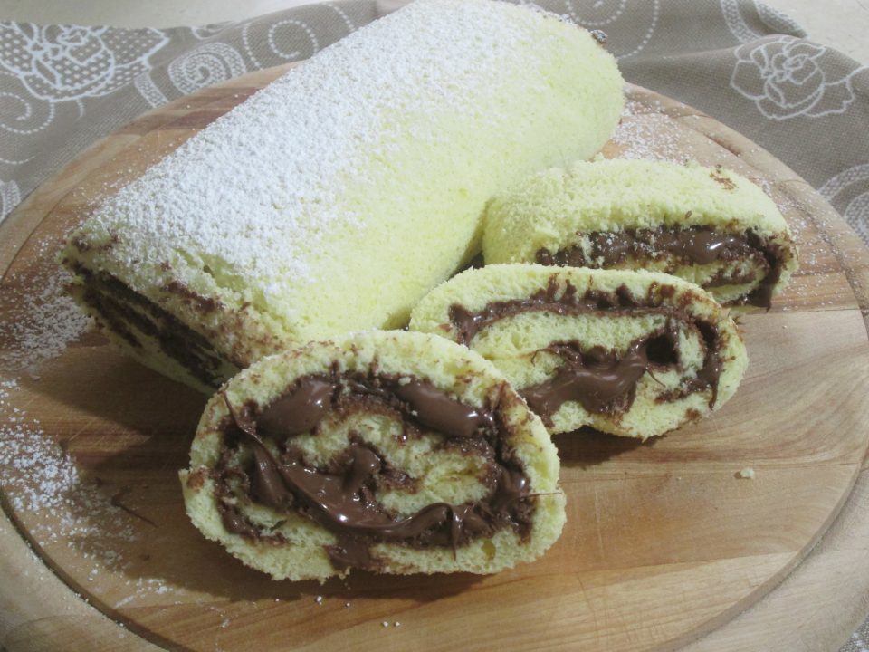 Rotolo alla nutella