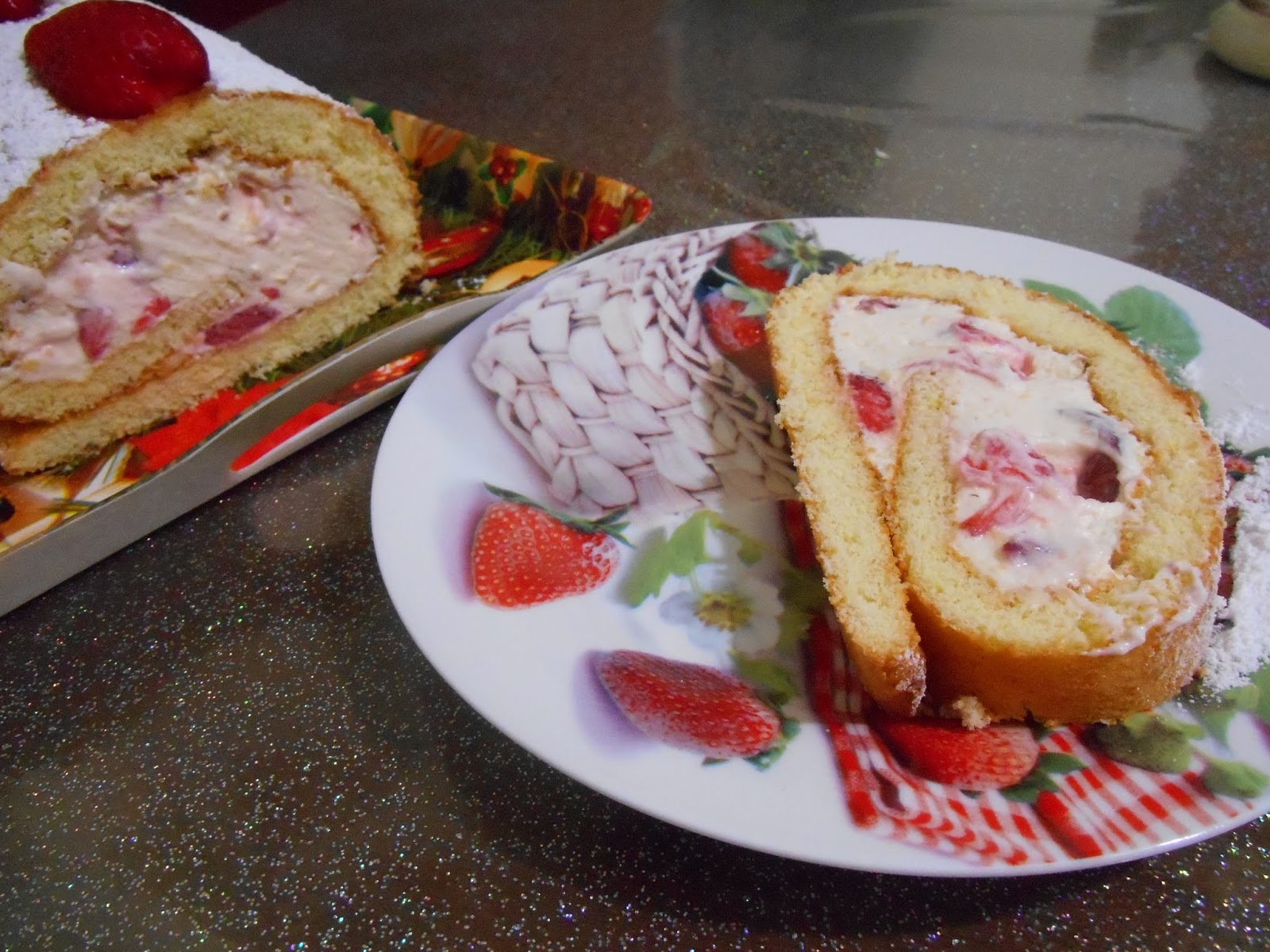 Rotolo alle fragole
