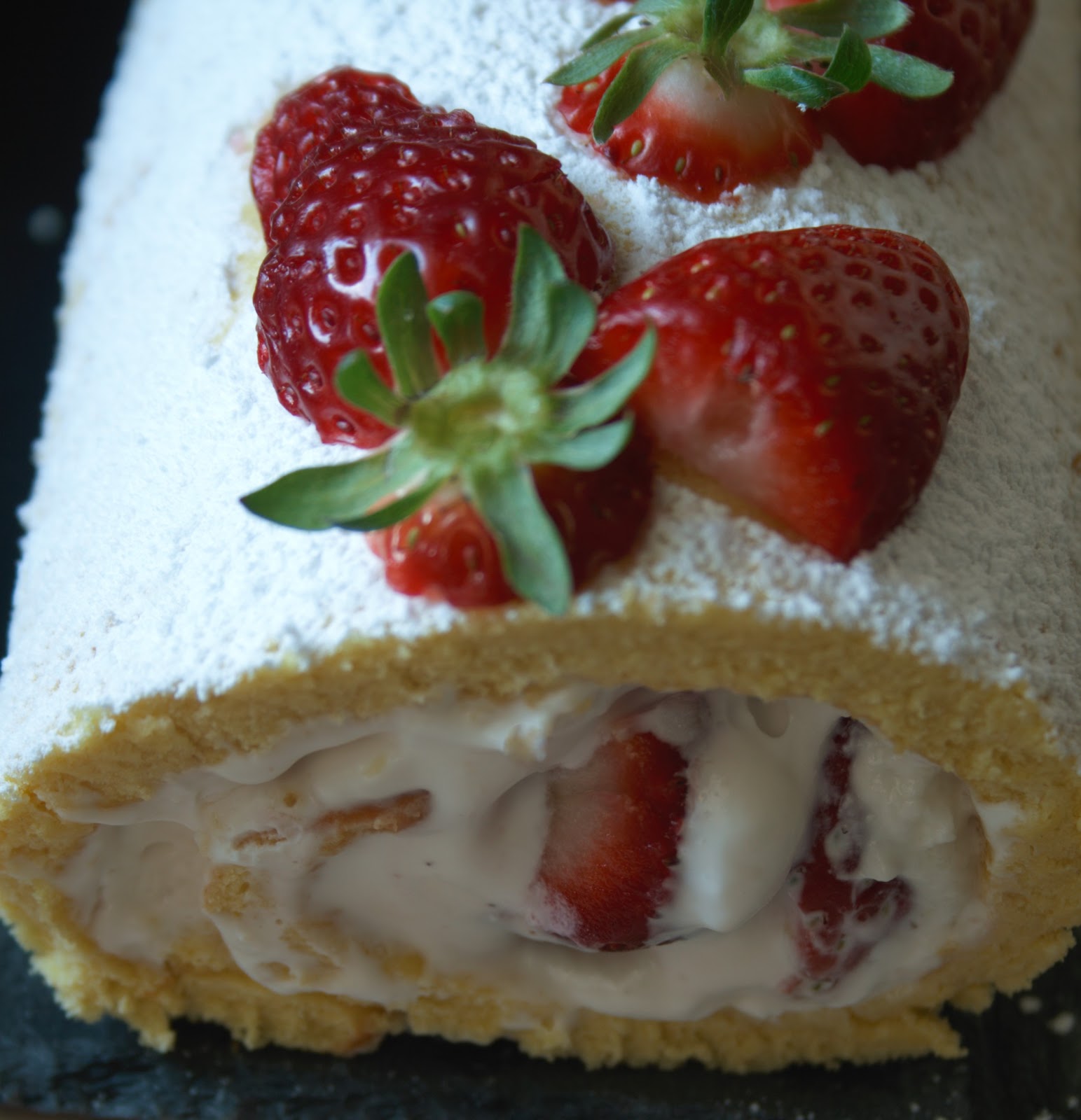 Rotolo alle fragole